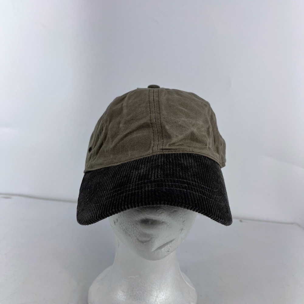 Nordstrom Rack Canvas Corduroy Baseball Cap Brown Charcoal NR502227NS One Size